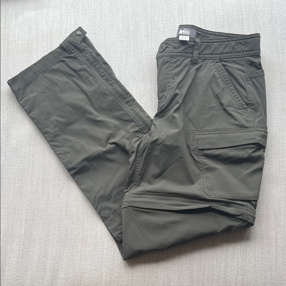 REI Women's Cargo Pants - Olive Green